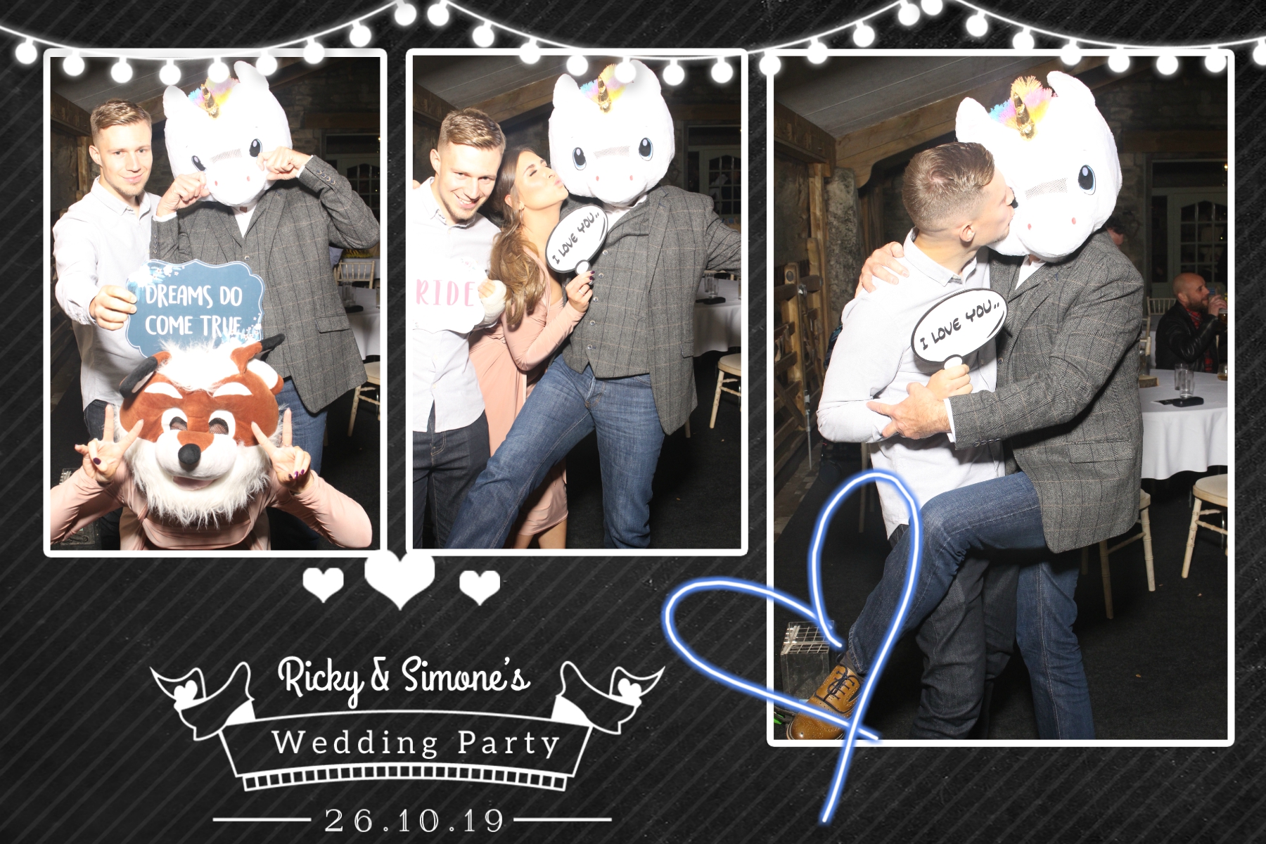 Ricky and Simone | View more photos from the event at gallery.blissbooth.co.uk/u/BlissBooth/Ricky-and-Simone